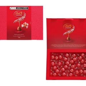 CAIXA DELUXE LINDOR TRUFAS AO LEITE 350G