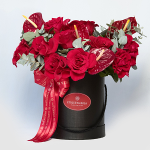 Hat box Velvet Rouge