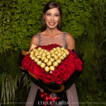 Buquê Heart in chocolates