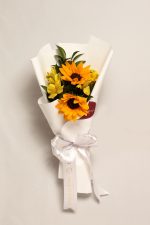 Mini buque de girassol - Imagem 3