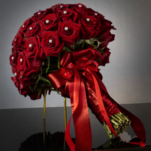 Buque de noivas rosas
